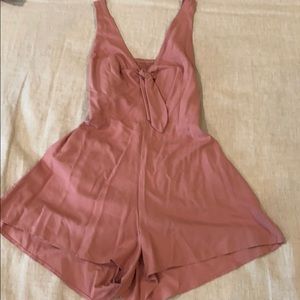 Pink Short Romper